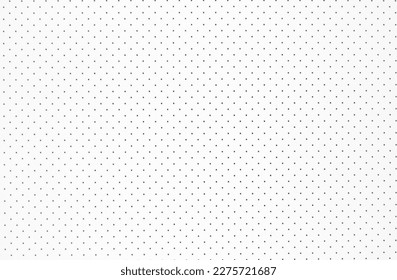 Abstract Paper in Dots Pattern. Monochrome Graphic Design Mockup.