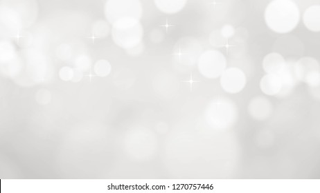 abstract particle bokeh background - Shutterstock ID 1270757446