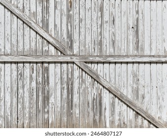 Abstract pattern of barn siding at the Billy Frank Jr Nisqually Wildlife Refuge in Olympia, Washington