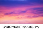 Abstract and pattern of cloud sky, Velvet violet, Velvet Purple, Trend color of the year background, Pattern of colorful cloud and sky sunset or sunrise: Dramatic sunset in twilight, Beautyful of sky