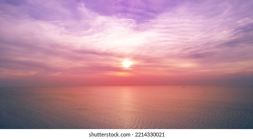 Abstract and pattern of cloud sky, Velvet violet, Velvet Purple, Trend color background, Pattern of colorful cloud and sky sunset or sunrise: Dramatic sunset in twilight, Beautiful of sky