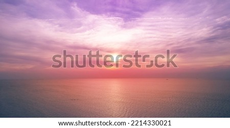 Abstract and pattern of cloud sky, Velvet violet, Velvet Purple, Trend color background, Pattern of colorful cloud and sky sunset or sunrise: Dramatic sunset in twilight, Beautiful of sky