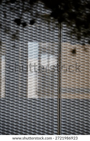 Abstract Pattern of Expanded Metal Mesh Screen