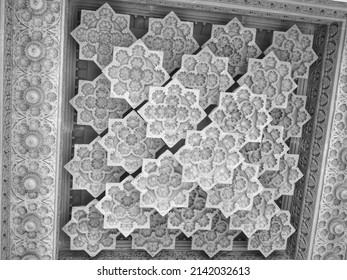 Abstract pattern of Indian architect