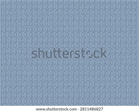 Abstract pattern with repeating blue squares on a soft grey background