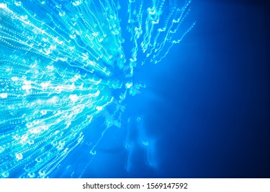 Abstract pattern of sparkling lightning on a blue background - Powered by Shutterstock - Get 15% off with code: PIKWIZARD15