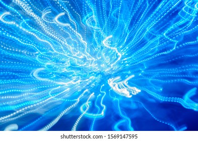 Abstract pattern of sparkling lightning on a blue background - Powered by Shutterstock - Get 15% off with code: PIKWIZARD15