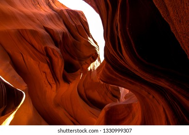 Abstract Perspective Of Antelope Canyon 