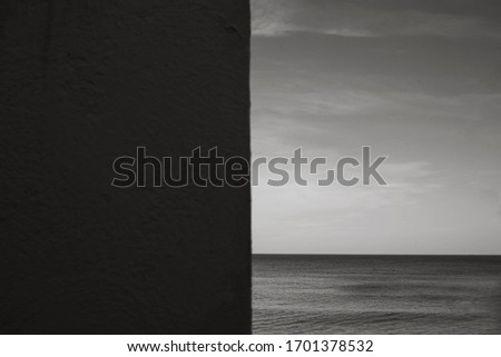 Similar – Foto Bild l l l l l See Meer Ferne