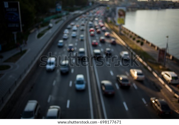 abstract picture, busy traffic. Picture blurred for\
background abstract and can be illustration to article of traffic.\
Blurred background abstract and can be illustration to article of\
traffic in city