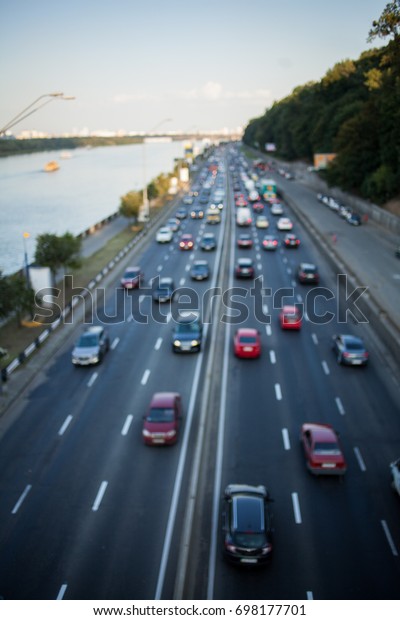abstract picture, busy traffic. Picture blurred for\
background abstract and can be illustration to article of traffic.\
Blurred background abstract and can be illustration to article of\
traffic in city