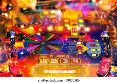 Abstract Pinball Background