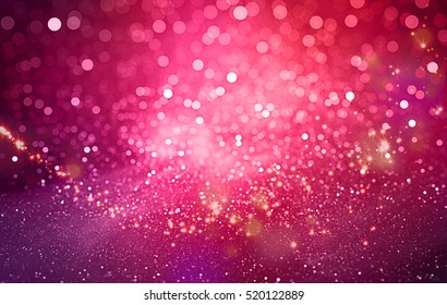 Abstract Pink Bokeh Christmas Background. Modern Simple Flat  Sign.  Trendy Valentine Decoration Symbol For Website Design, Happy New Year 2017 Chinese Wallpaper, Wall Card Love Heart.