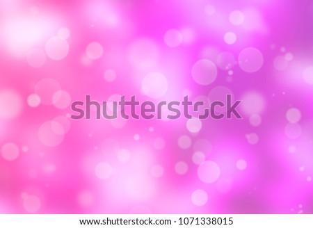 Abstract Pink Bukeh Background