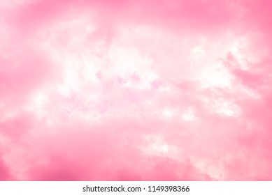 Abstract Pink cloud Background