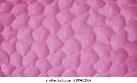 Abstract Pink Colored Porcelain With 3d Printing Texture Background Pattern Backgrounds