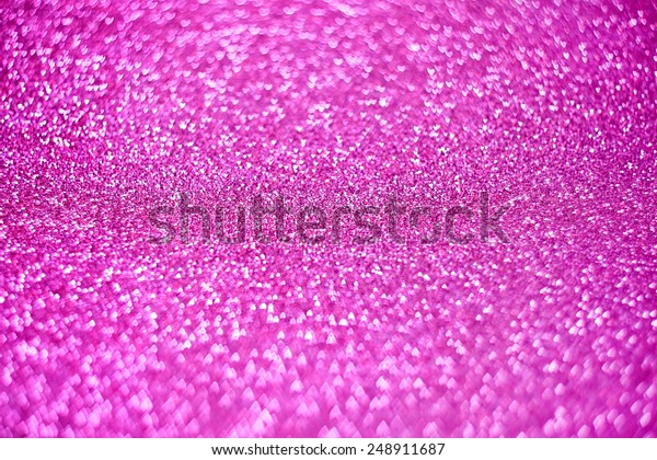 Abstract Pink Glitter Sparkle Defocused Bokeh Stock Photo 248911687 ...