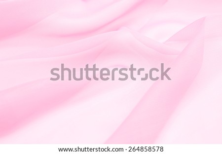 Abstract  pink soft chiffon texture background.Macro with extremely shallow dof.