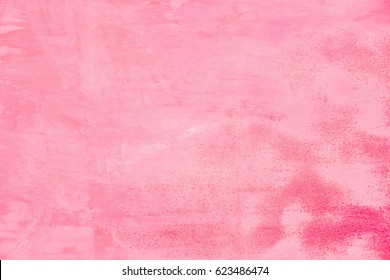 Abstract Pink Wall Texture As Background