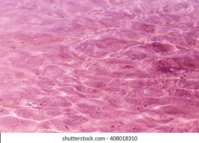 Abstract Pink Water Background