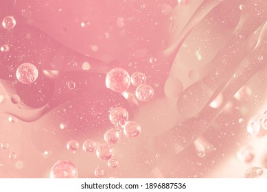 Abstract Pink water bubbles background - Shutterstock ID 1896887536