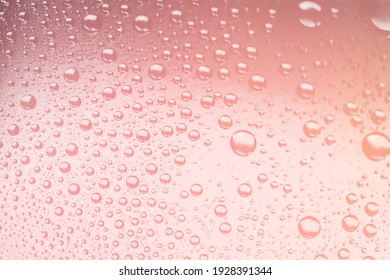 Abstract Pink Water Bubbles Background Texture