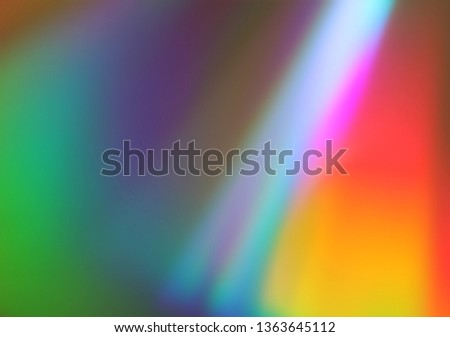 Abstract pink, yellow, blue, green and white lights background, abstract blurred backdrop colored by light spectrum colors, colored bright website pattern, banner header or sidebar graphic art