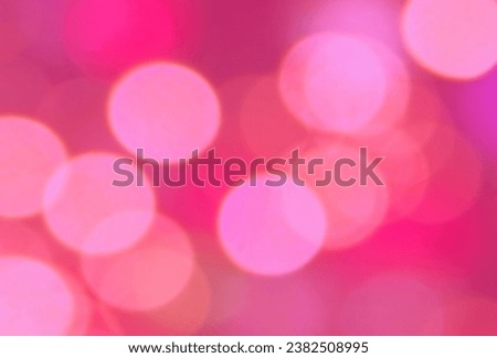 Abstract pinkmas bokeh background. Colorful pink purple bokeh defocused lights christmas new year barbie style abstract blur festive background.