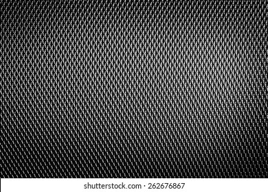 abstract plastic net texture background in black