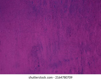 Abstract Plywood Texture With Old Magenta Paint.