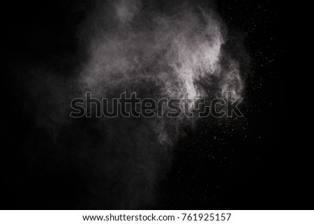 abstract powder splatted background,Freeze motion of color powder exploding throwing color powder,color glitter texture on black background
