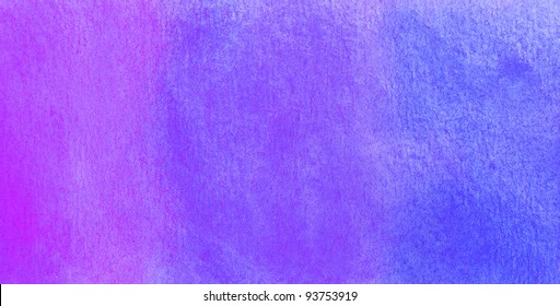 Abstract Purple And Blue Watercolor Background