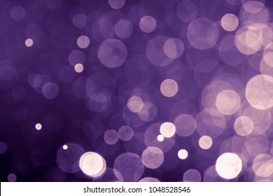 Abstract Purple Bokeh Background