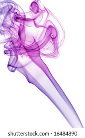 Abstract Purple Smoke Background