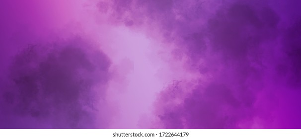 Abstract Purple Smoke As Background.