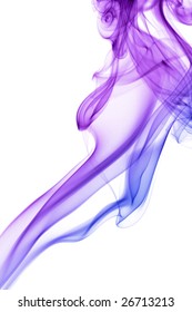 Abstract Purple Smoke Background