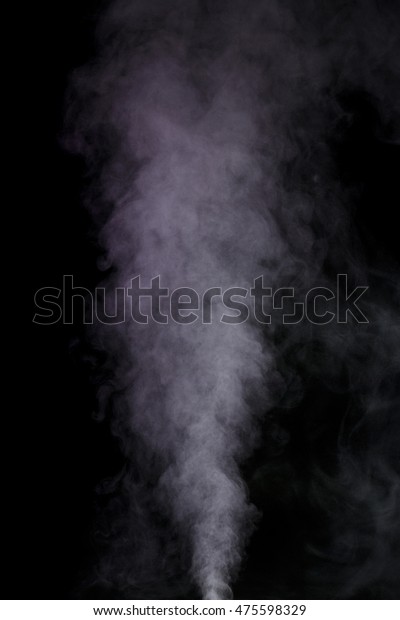 Abstract\
purple water vapor on a black background. Texture. Design elements.\
Abstract art. Steam the humidifier. Macro\
shot.