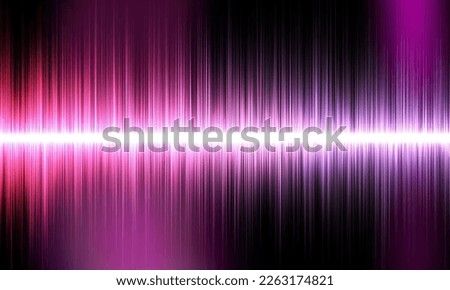 Abstract purple wave flow. Creative technology background. Abstract Colorful Rhythmic Sound Wave Background. Concept of Voice Recognition. Waveform