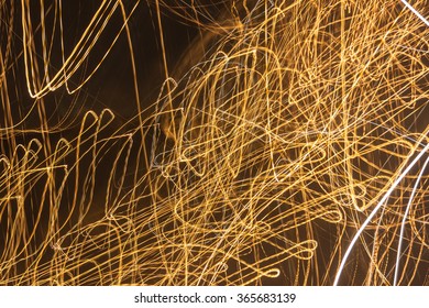 Abstract rays of light
