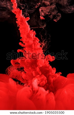 Abstract red background. Vortex action