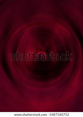 Abstract red deep space worm hole motion background