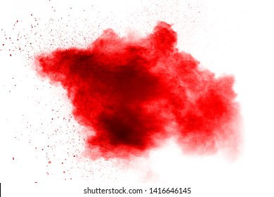 Abstract Red Dust Splattered On White Stock Photo 1416646145 | Shutterstock