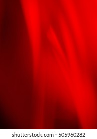 Abstract Red Light Leak Out Of Focus Blur For Background