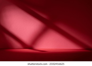 presentation window red background
