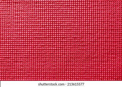 Abstract Red Yoga Mat Texture Background.