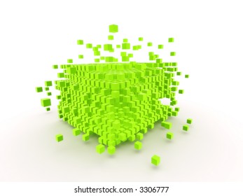 abstract render