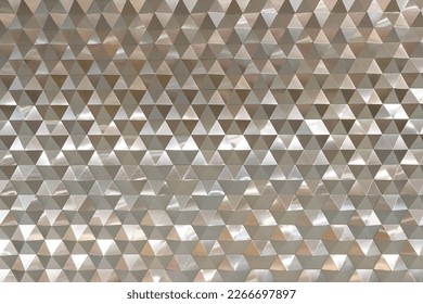 Abstract retro pattern geometric shapes  Gold gradient mosaic backdrop  Geometric hipster triangular background 