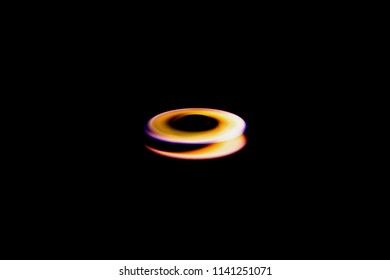 Abstract ring background with Rotating light
