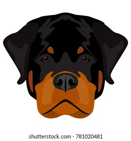 Cute Rottweiler Cartoon Images, Stock Photos & Vectors | Shutterstock