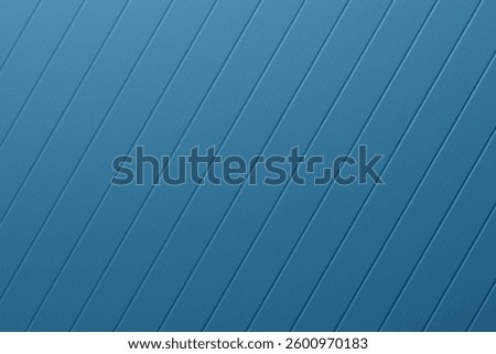 Abstract rough background consisting of diagonal wooden bars. The name of the color is Light Blue. Soft light from top